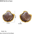 Average Size / Shell Earrings