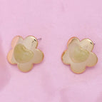 Flower Light Green Love Silver