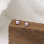 Purple Square/1 Pair
