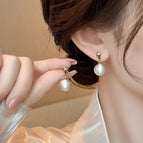 1# Pearl Stud Earrings