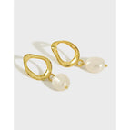 18K Gold [with Sterling Silver Earplug]] / 925 Silver