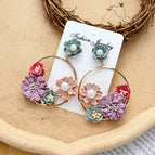 11- Large Round Elegant Floral Cluster