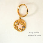 Five-Pointed Star White Shell