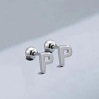 Silver / Letter P