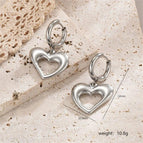 Silver / Style b with loving heart