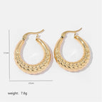 Gold / Ear of Rice round Pattern