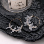 Zl1895-2 Petals Ear Ring / Alloy