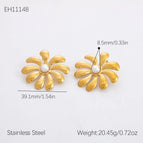 Eh11148 / Electroplating 18K Real Gold