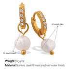EH1266WEG Freshwater Pearl Earrings