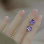 Purple / 6mm Pair