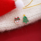 E6673/Red Hat Snowman Christmas Tree