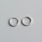 Ns746 [Large Size White Gold Color]] / 925 Silver
