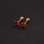 Red / 5mm Pair