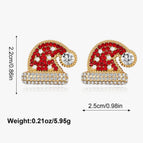 EG230168A Alloy + Dripping Oil + Rhinestone