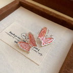 15#Silver Needle-Pink (Oil Drop Butterfly)
