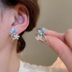 18# Silver Needle-Silver-a Flower