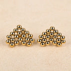 Gold / 0.8*11*17.3 * 13.7mm Heart Shape
