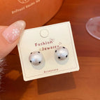 Muz4 Black Dot round Pearl