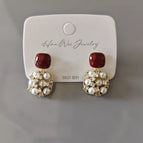 61#Silver Needle-red (real Gold Plating)
