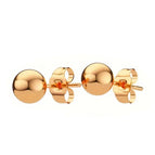 Rose Gold / Glossy Ball 8mm