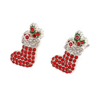 Silver Christmas Stockings