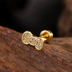 3268 Gold / Ear Studs