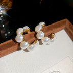 Gold Silver Needle-White (Real Gold Plating)