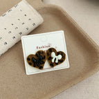BWW21 Black and White Love Leopard Print