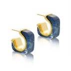 Gold Sand Blue (22K Gold Plated)