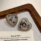 C Gray Heart