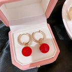 D0321 Circle-Red Pearl (Dual-Wear Type)