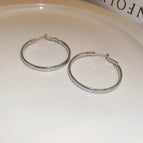 72# Silver Needle-Silver Circle (Real Gold Plating)