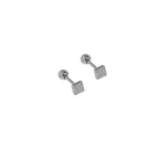 M0147【Square】 / 925 Silver