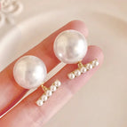 48# Word Large Pearl Earrings