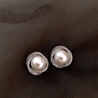 2#Silver Needle - Silver Spiral Pearl