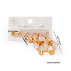 Palm Pearl Earring Set 0437