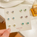 5mm Six-Color round Diamond/6 Pairs