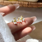 Lilac Stud Earrings