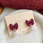 XHV2 Dot Red Bow