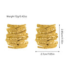 Ear Studs, Earrings 05 / 18K