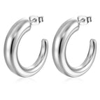 Hollow C- Shaped Steel with a Tip / 18K