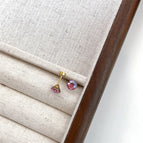 Colorful Rose Red Small round 6mm