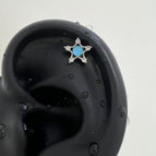 A1546 Blue Moonlight Five-Pointed Star