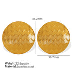 Eh552 Gold Earrings
