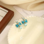 A18314 Green-Blue Bow