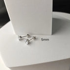 5mm White Zirconium Steel Claw Pair