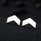 Silver V-Shaped