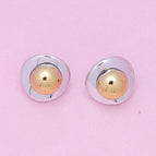 round Gold Silver
