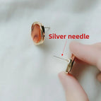 708 Coffee Color 925 Silver