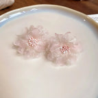 22# Silver Needle-Pink Flowers